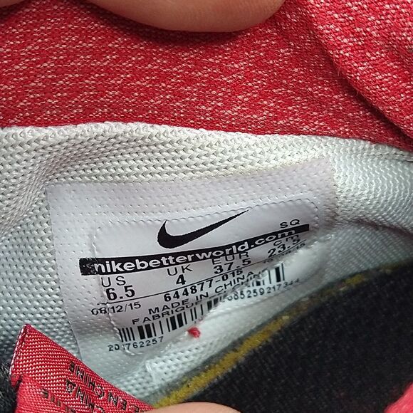 Nike Dunk Sky Hi Essentials Hidden Wedge Sneakers Womens Size 6.5 Red 644877-015 - Picture 7 of 7